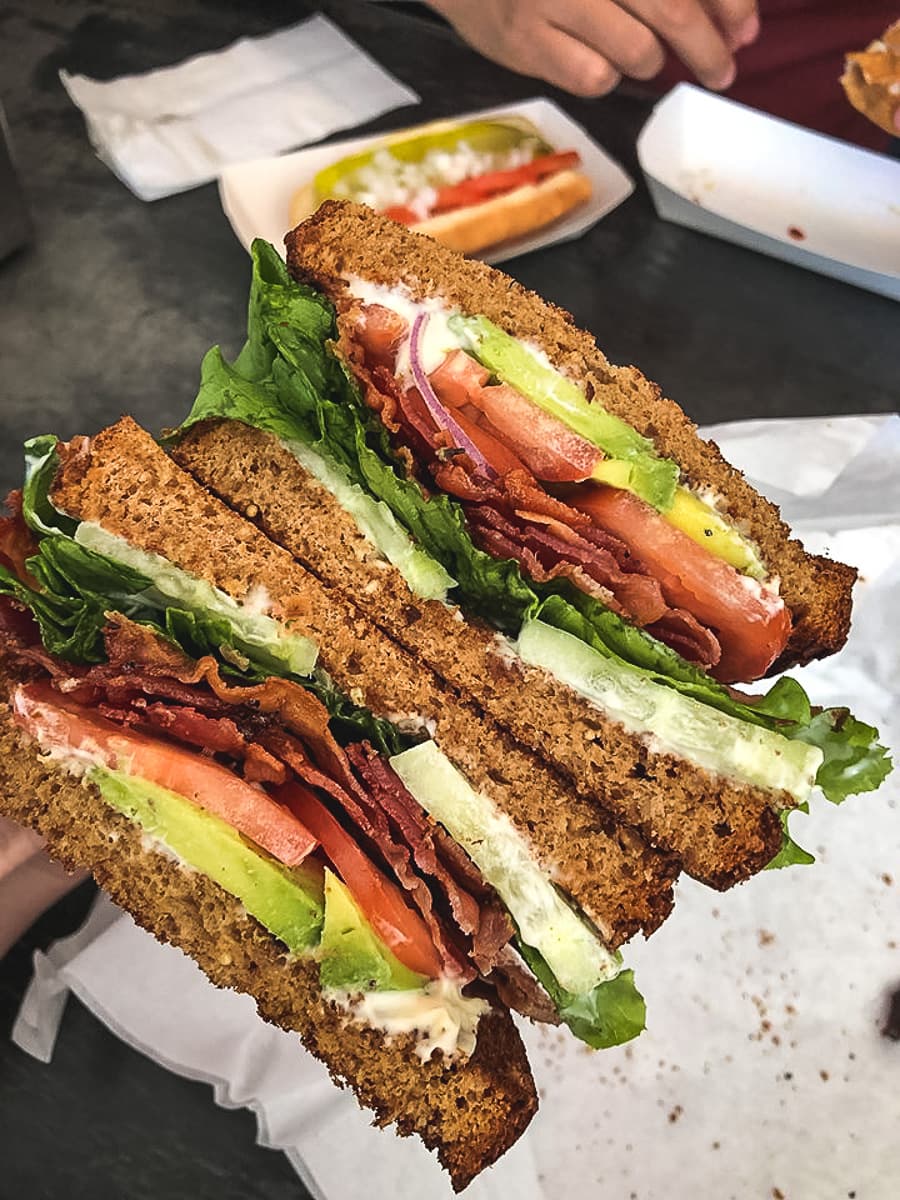Cali.L.T. at 4th Avenue Delicatessen (Credit: Melissa Stihl)