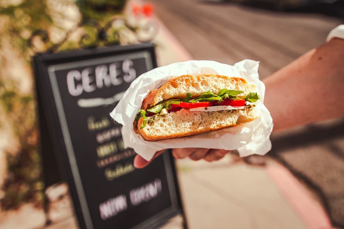 Sandwich at CERES