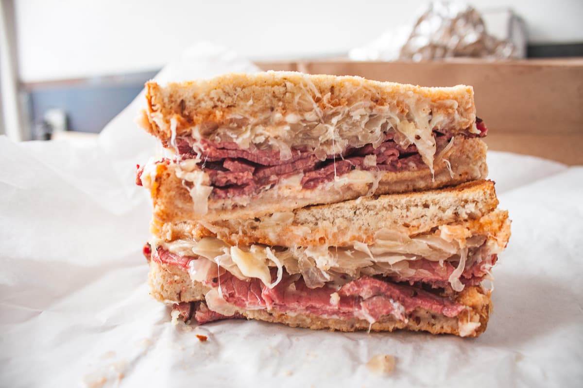 Meyer Lansky sandwich at 4th Avenue Delicatessen (Credit: Chelsey Wade)