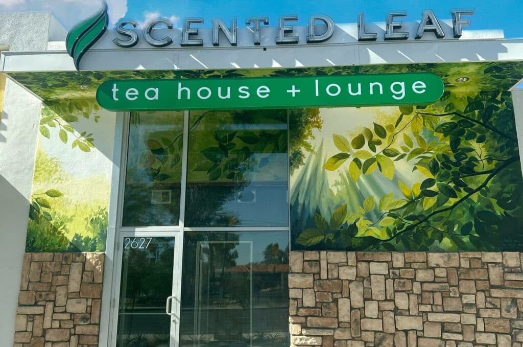 Sunshine Mile/Sol Block location (Photo courtesy of Scented Leaf Tea House and Lounge)