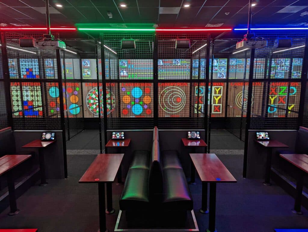 Axe throwing (Photo courtesy of Roadies)
