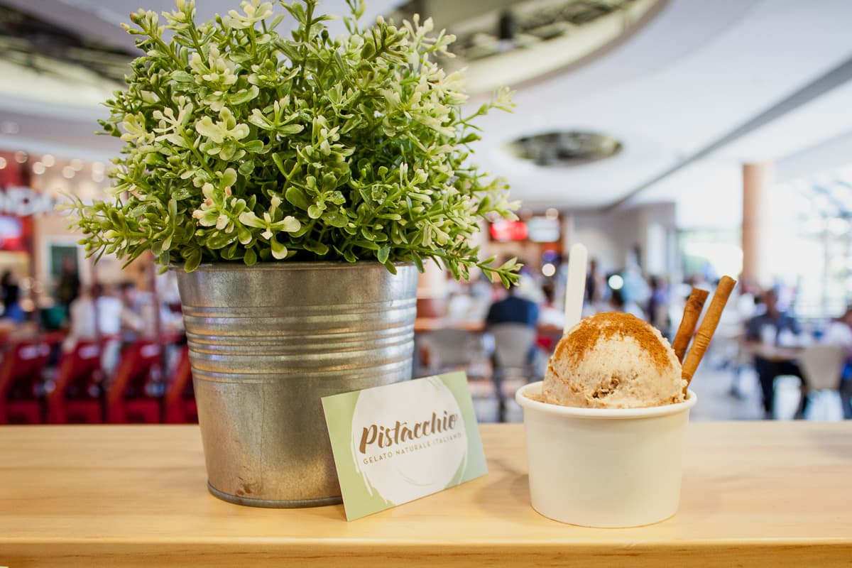 Cinnamon gelato at Pistacchio (Credit: Chelsey Wade)