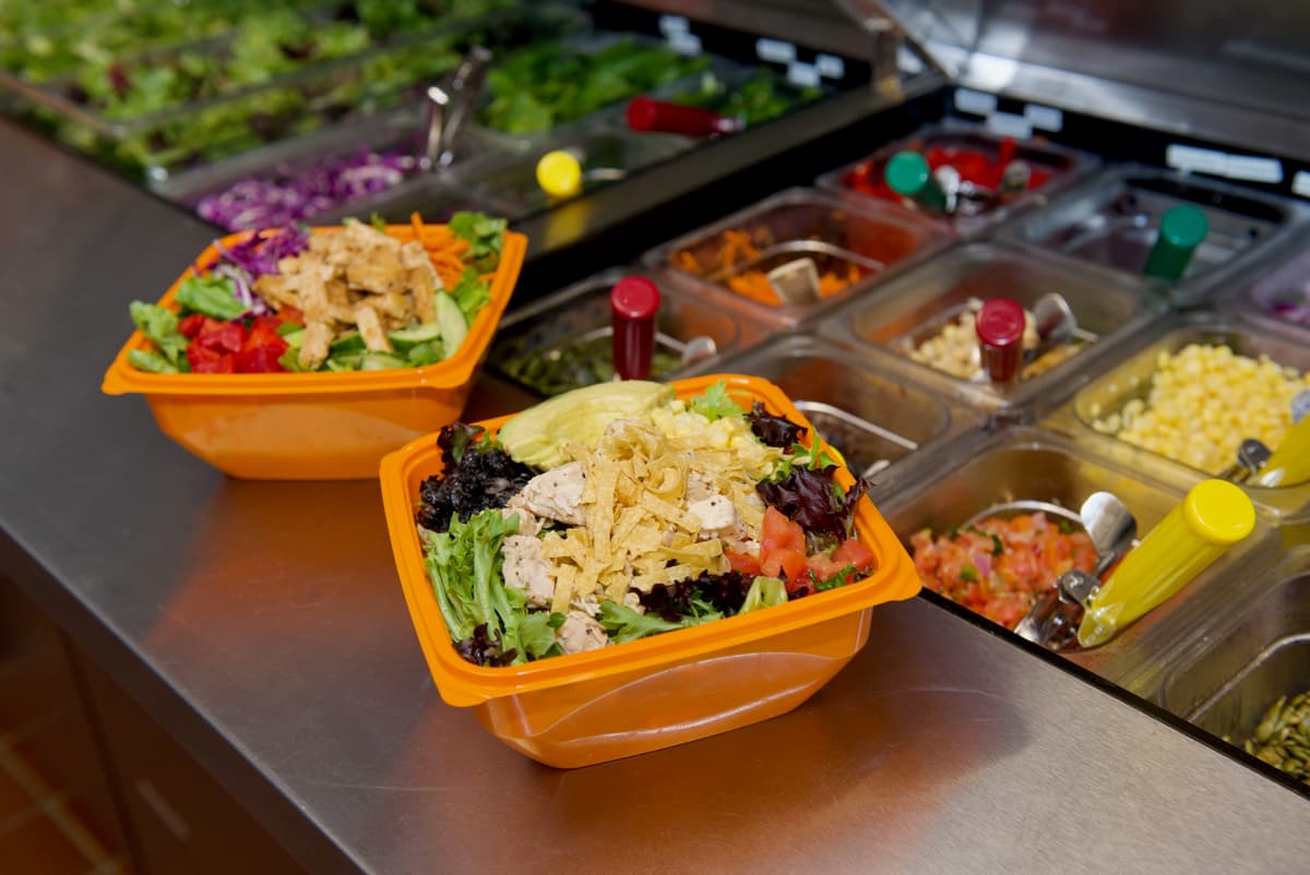 BBQ Ranch Chicken Salad (Credit: Salad and Go)