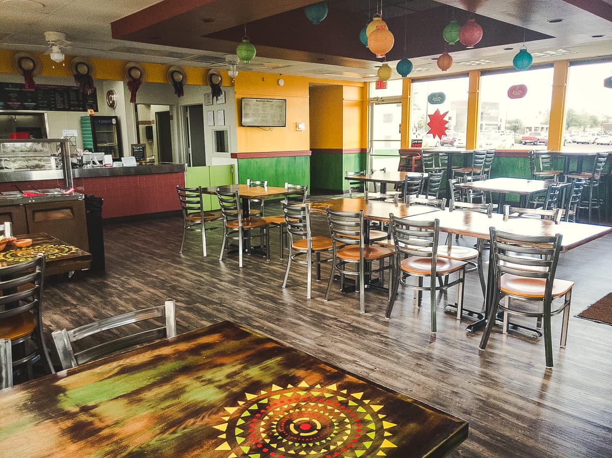 Interior at Salsa Verde (Credit: Adilene Ibarra)