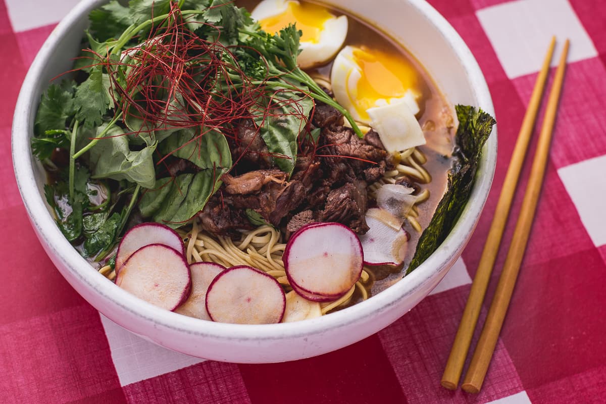 Italian Ramen at Mama Louisa's (Credit: Jackie Tran)