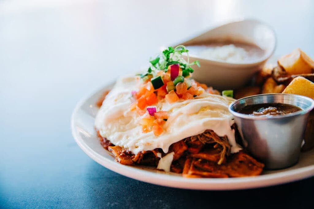 Chilaquiles (Photo courtesy of Seis Kitchen)