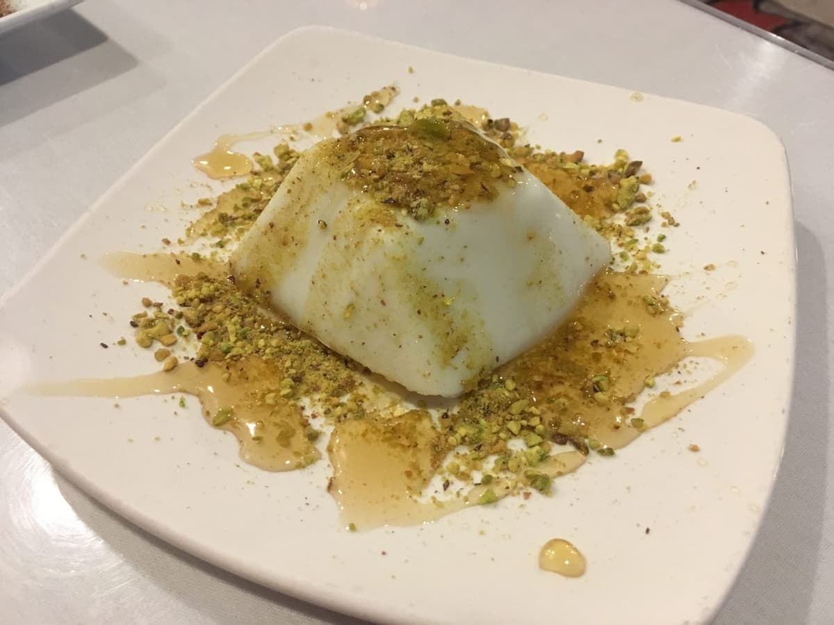 Emhalabia at Shish Kebab House (Credit: Wren Awry)