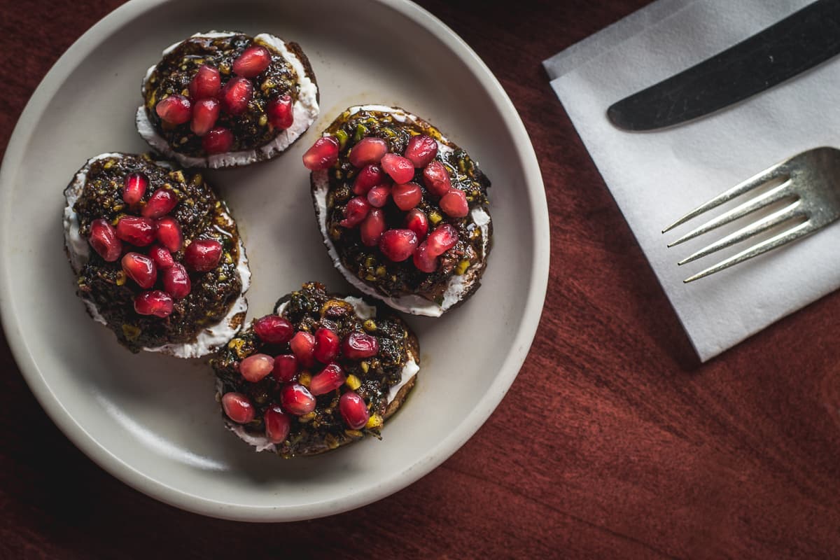 Bruschetta at the Coronet (Credit: Jackie Tran)
