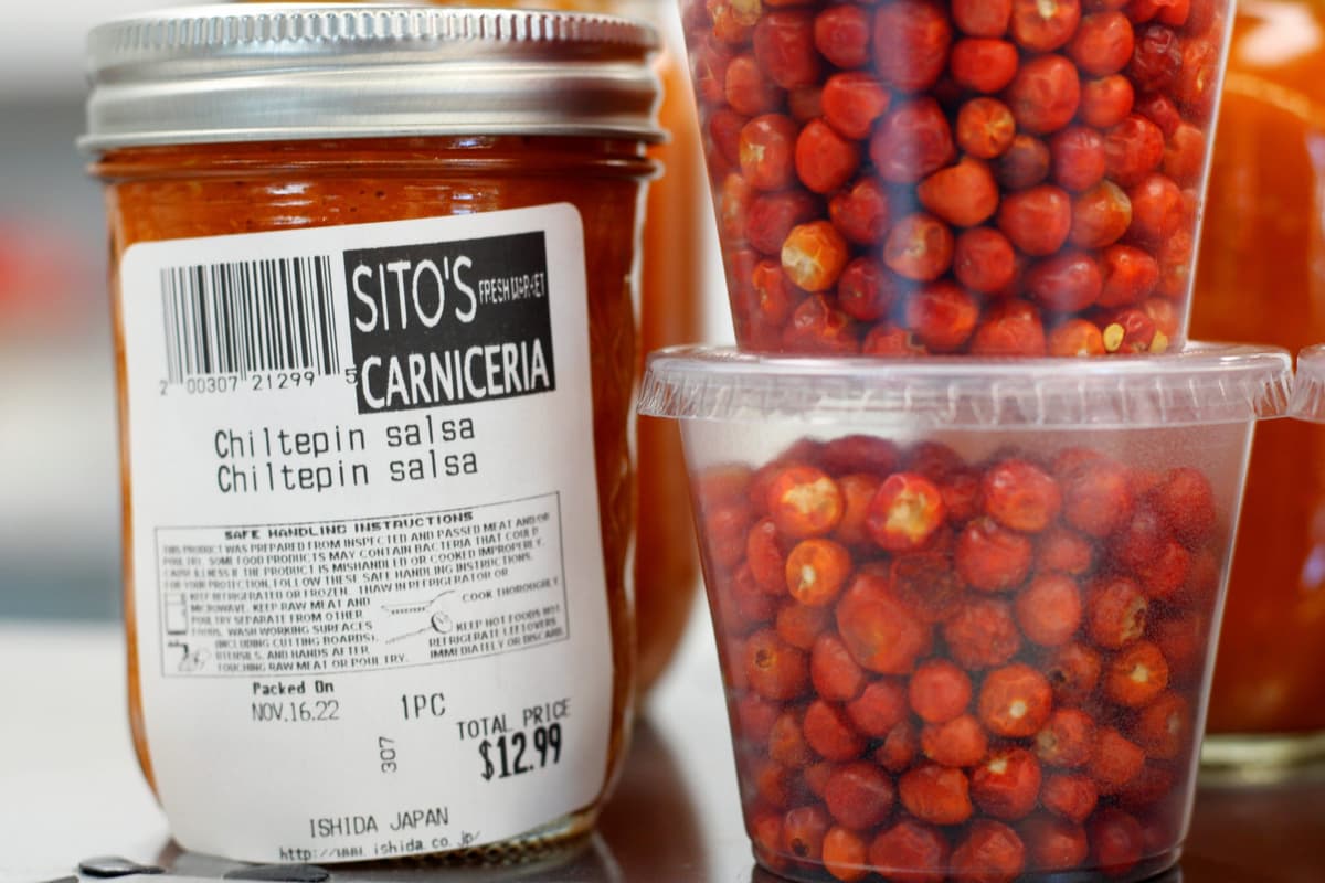 Chiltepin salsa at Sito's Fresh Market (Photo by Mark Whittaker)