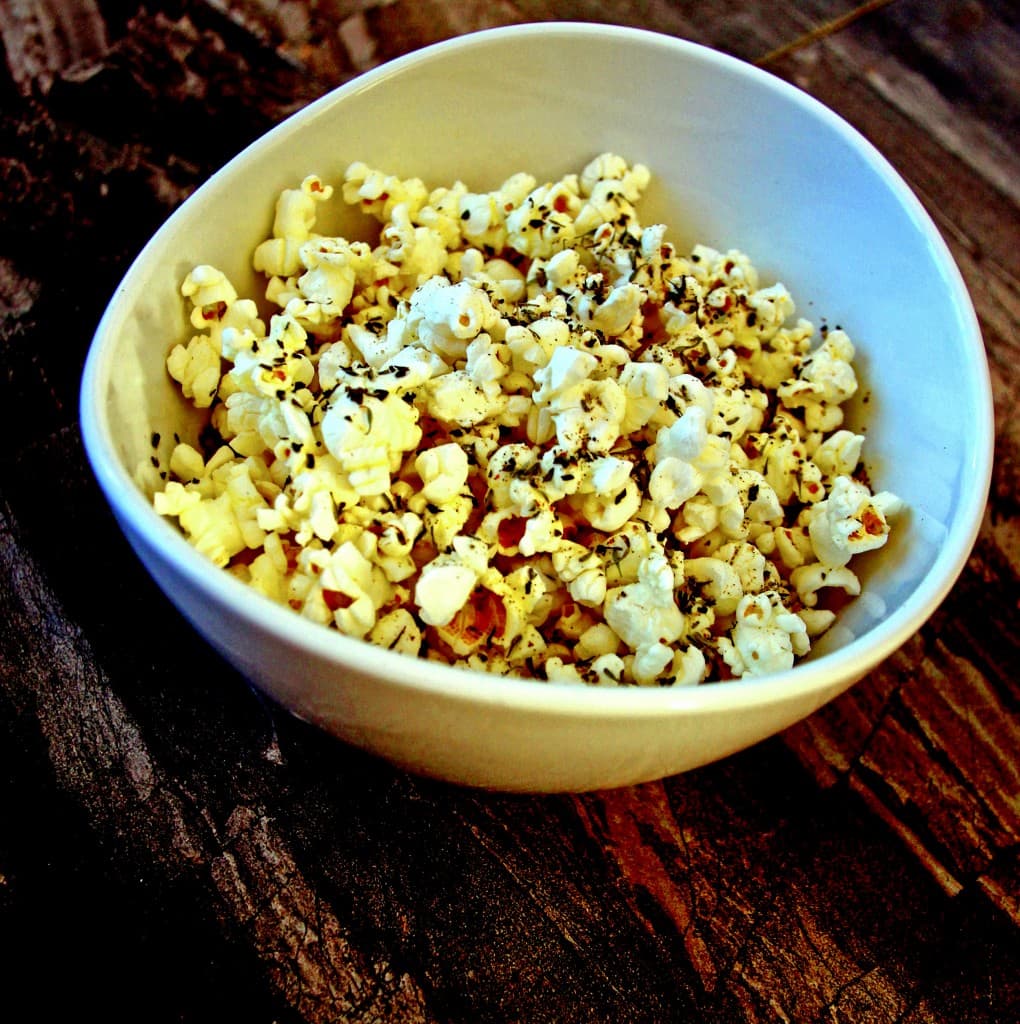 White Truffle Rosemary Popcorn (Credit: A Bachelor And His Grill)