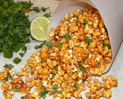 Pad Thai Popcorn (Credit: Honest Cooking)
