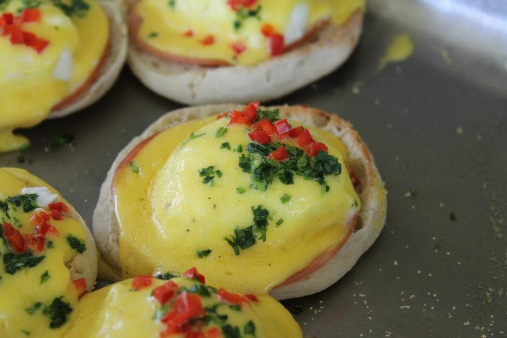 Eggs Benedict at The Grill at Hacienda Del Sol (Credit: The Grill at Hacienda Del Sol)