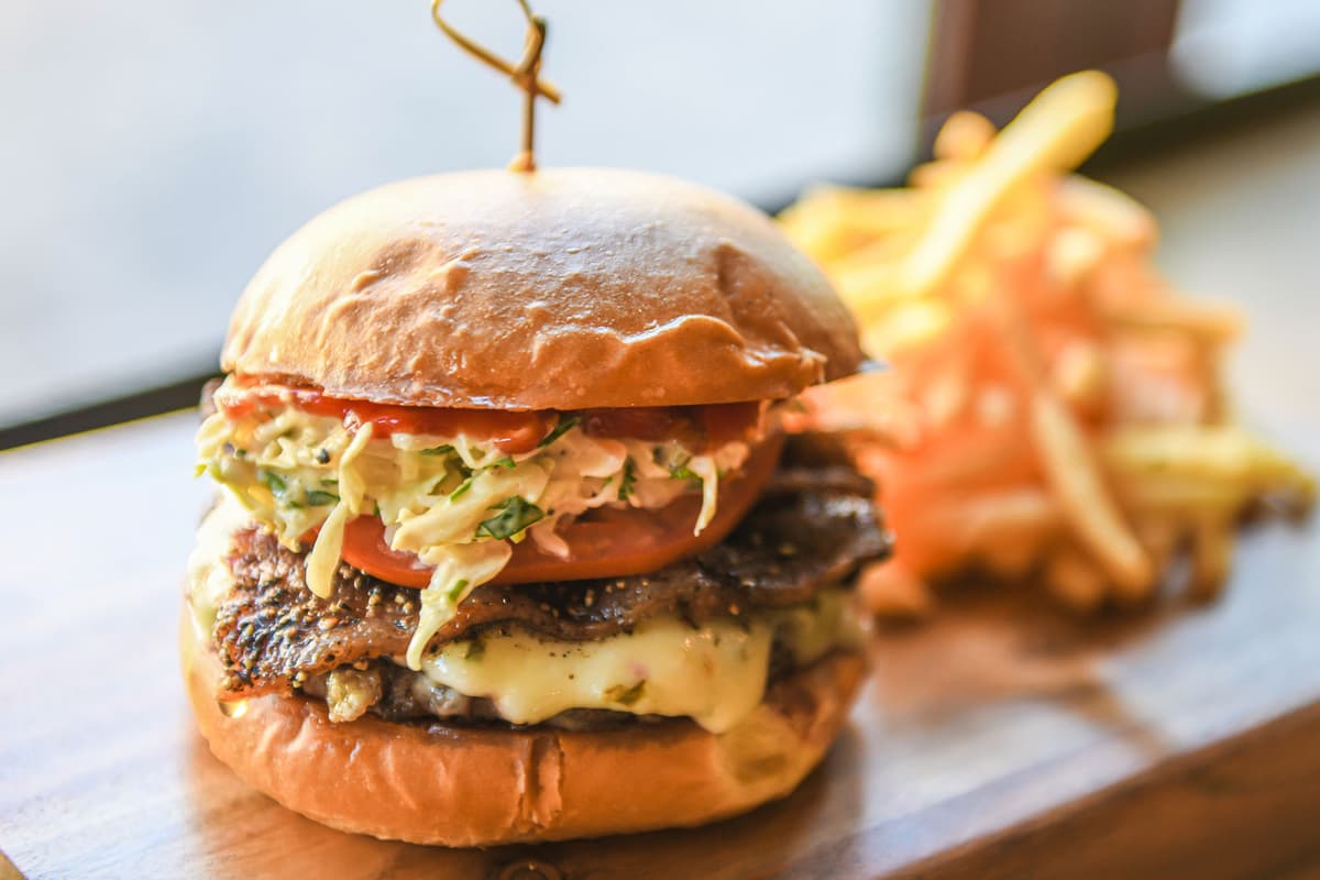 All Spiced Up burger at Little love Burger in Tucson
