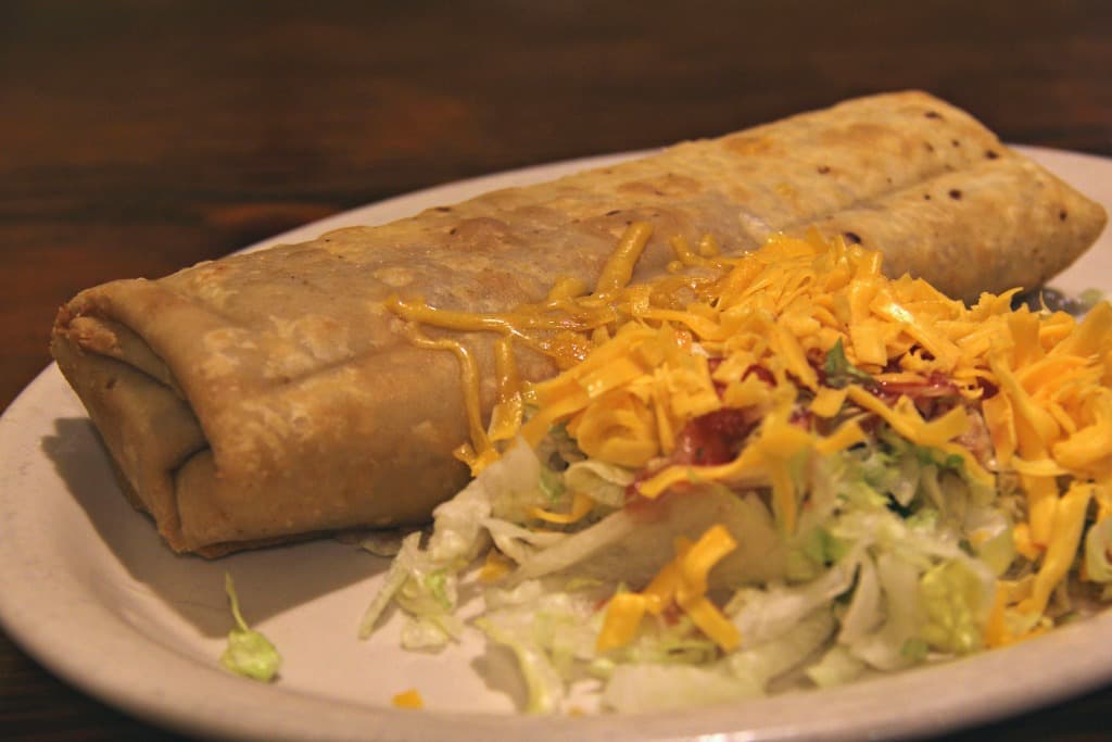 Chimichanga at Micha's Restaurant (Credit: Gloria Knott)