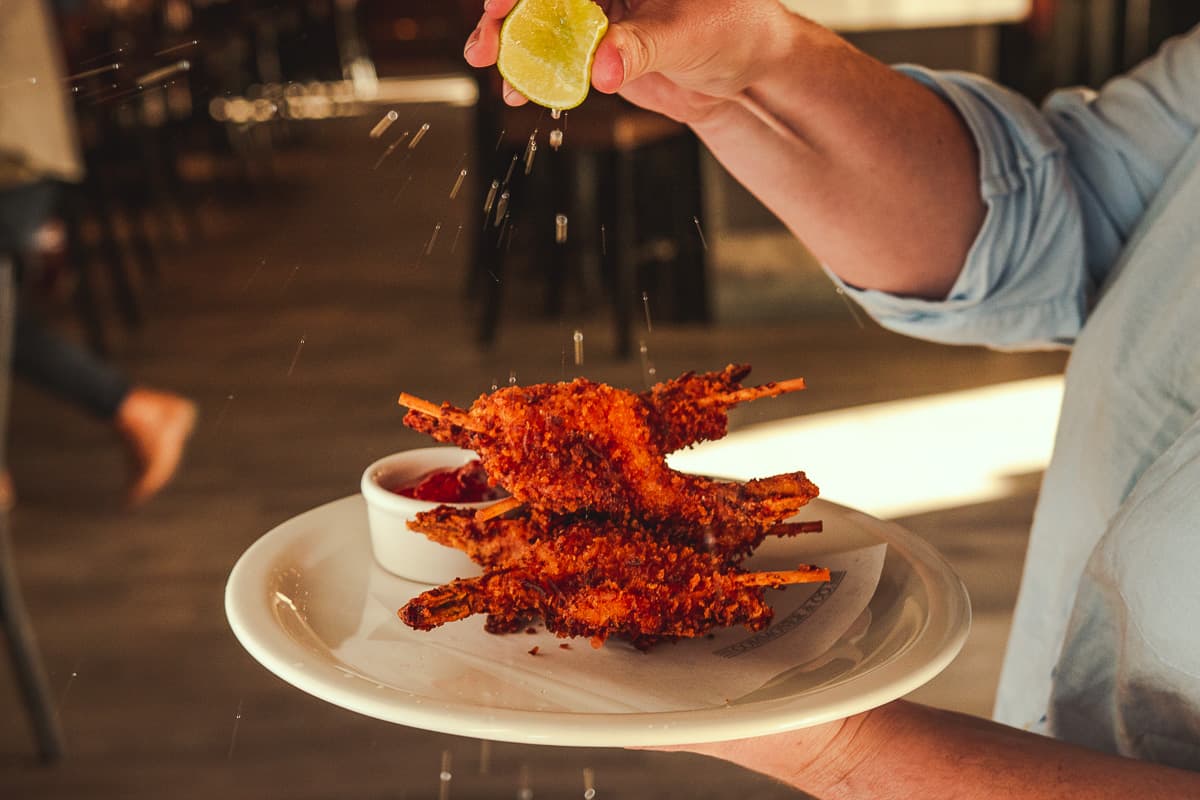 Coconut Shrimp at Commoner & Co.