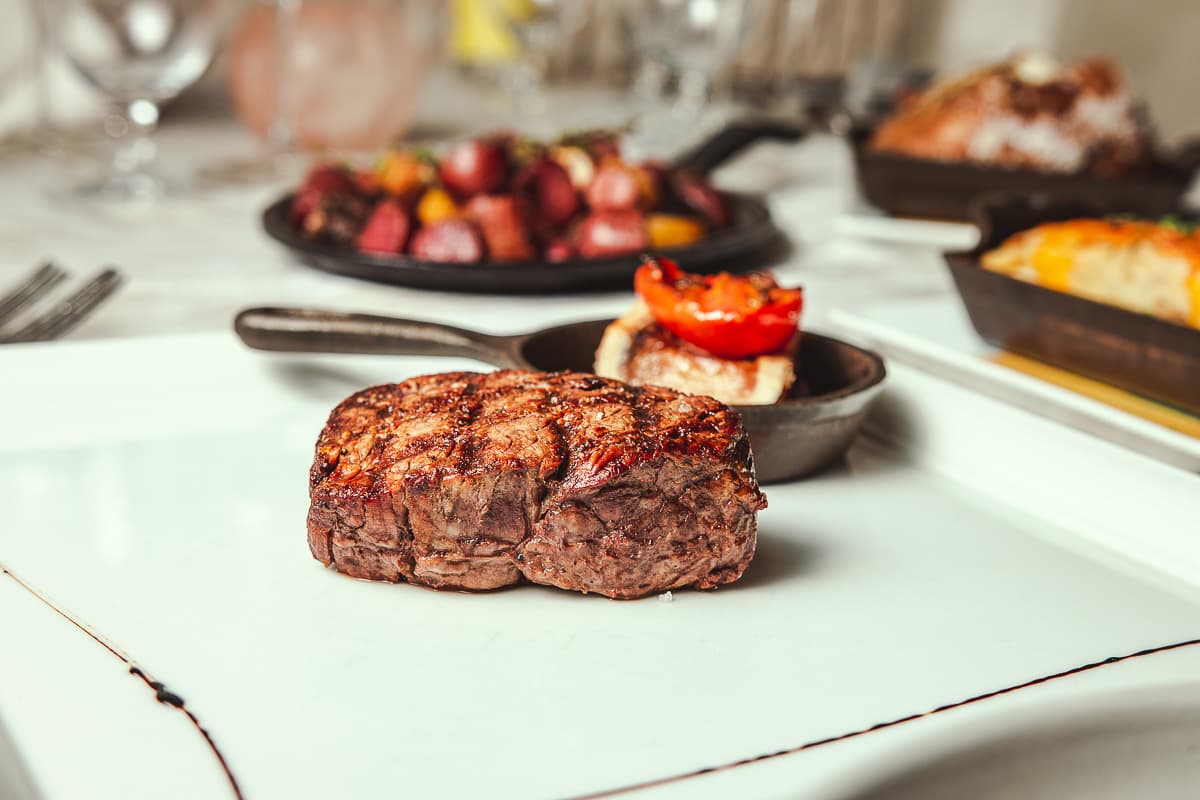 Filet Mignon at PY Steakhouse (Credit: Jackie Tran)