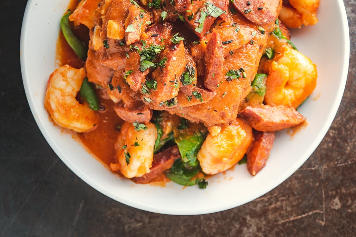 Shrimp & Grits at Saguaro Corners (Credit: Jackie Tran)