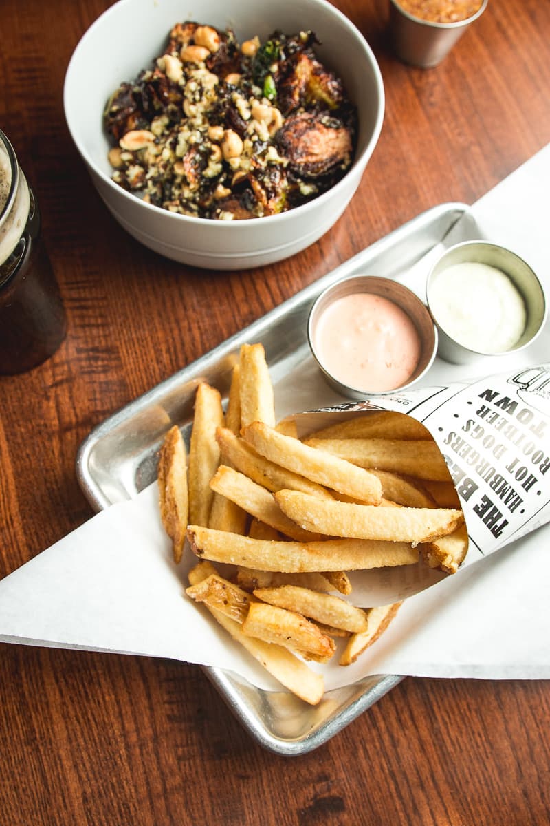 Belgian Fries at Ten55 Brewing and Sausage House (Credit: Jackie Tran)