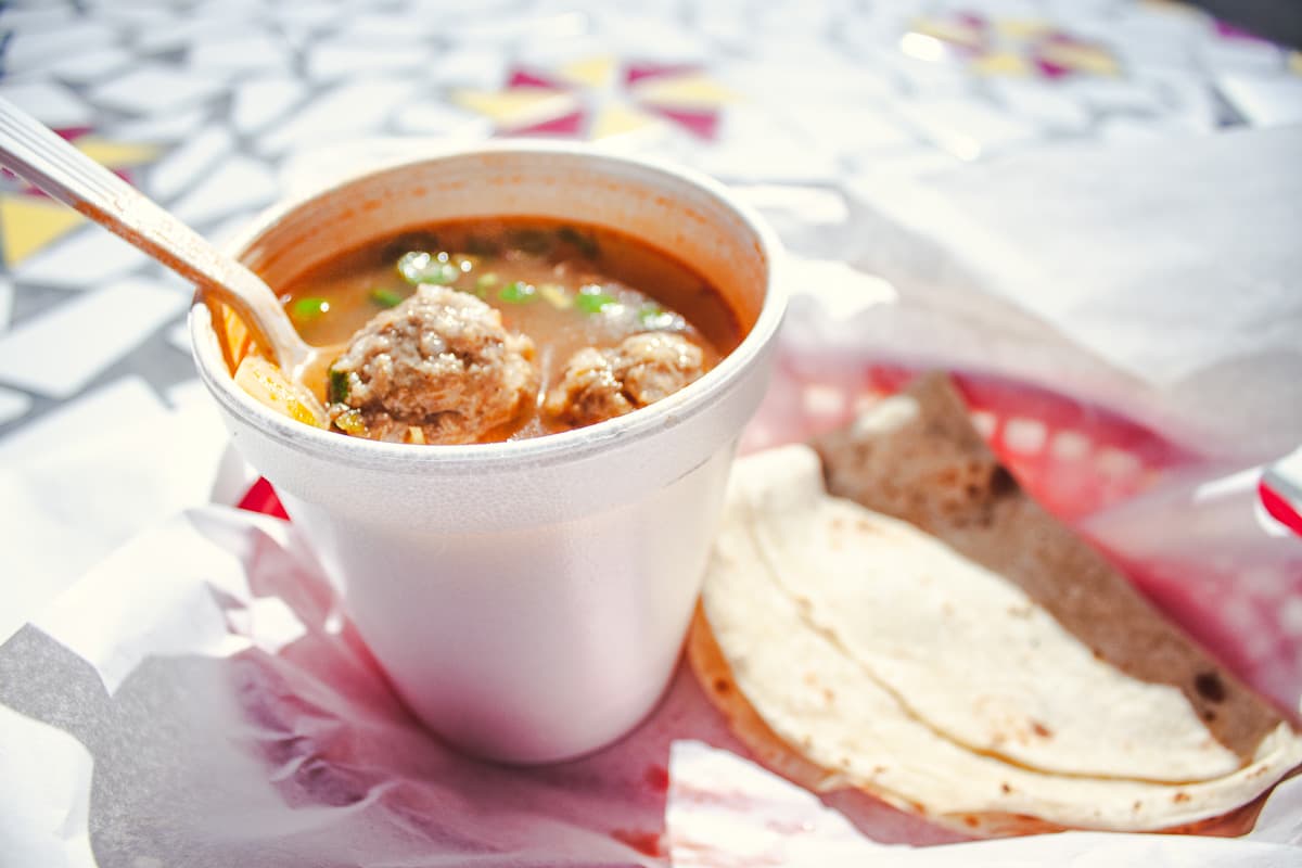Albondigas at Los Jarritos (Credit: Chelsey Wade)