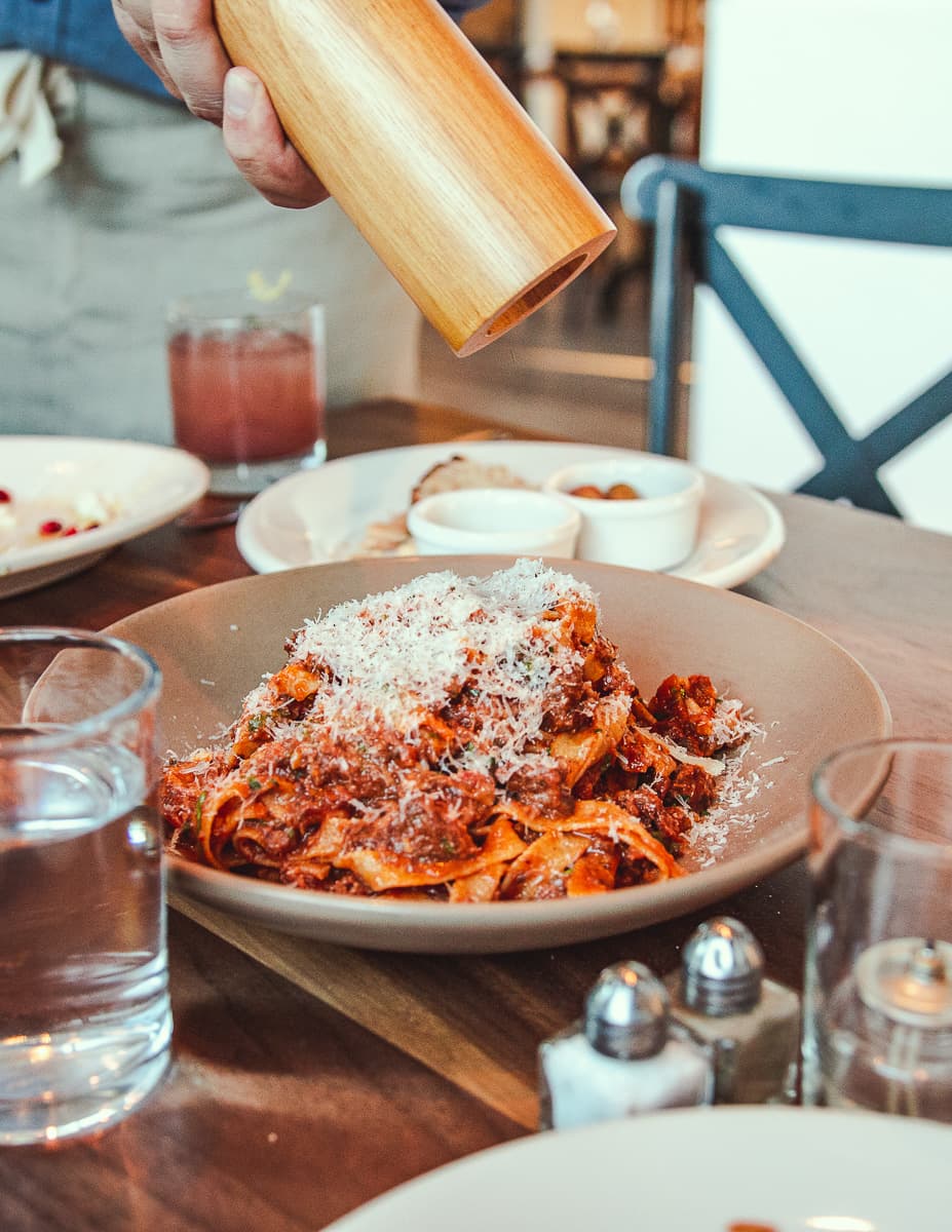 Ragu Tagliatelle at Commoner & Co.