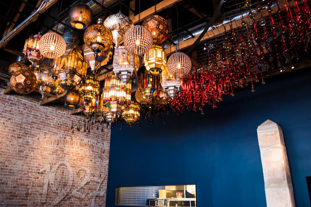 Elvira's dining room a few days before the grand opening (Credit: Jackie Tran)