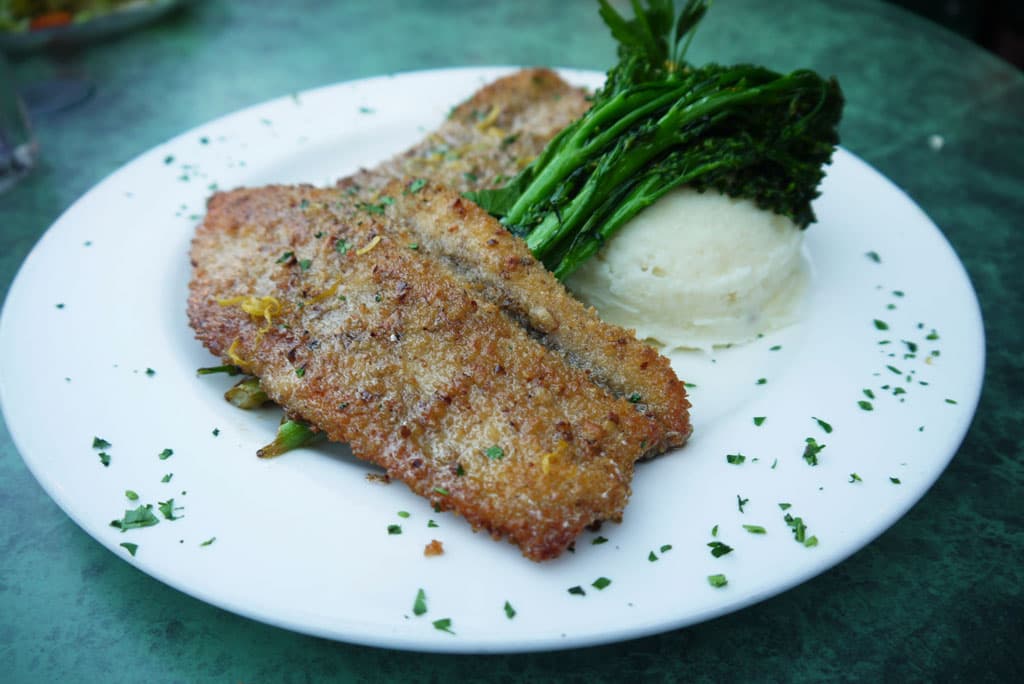 Dijon Dill Crusted Fresh Idaho Rainbow Trout Filets at Blue Willow
