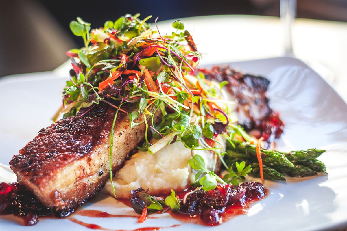 Braised Pork Belly from HUB Restaurant & Ice Creamery (Credit: Melissa Stihl)