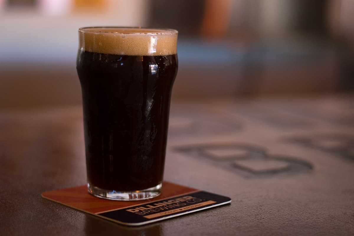 Public Enemy Imperial Stout at Dillinger Brewing Co. (Credit: Jackie Tran)