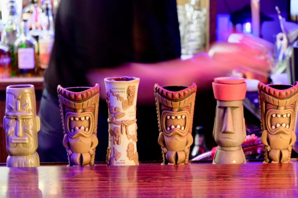 Tiki drinks at Casa Del Rio (Photo by Shane Reiser)