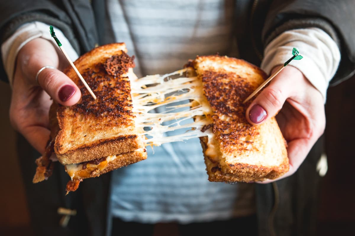 Grilled Cheese at Peppersauce Kitchen