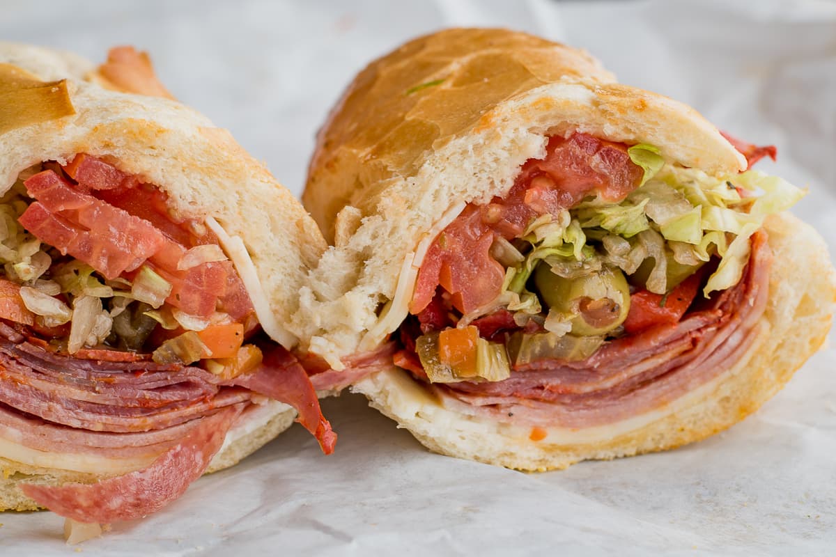 Ultimate Roma sandwich at Roma Imports (Credit: Jackie Tran)