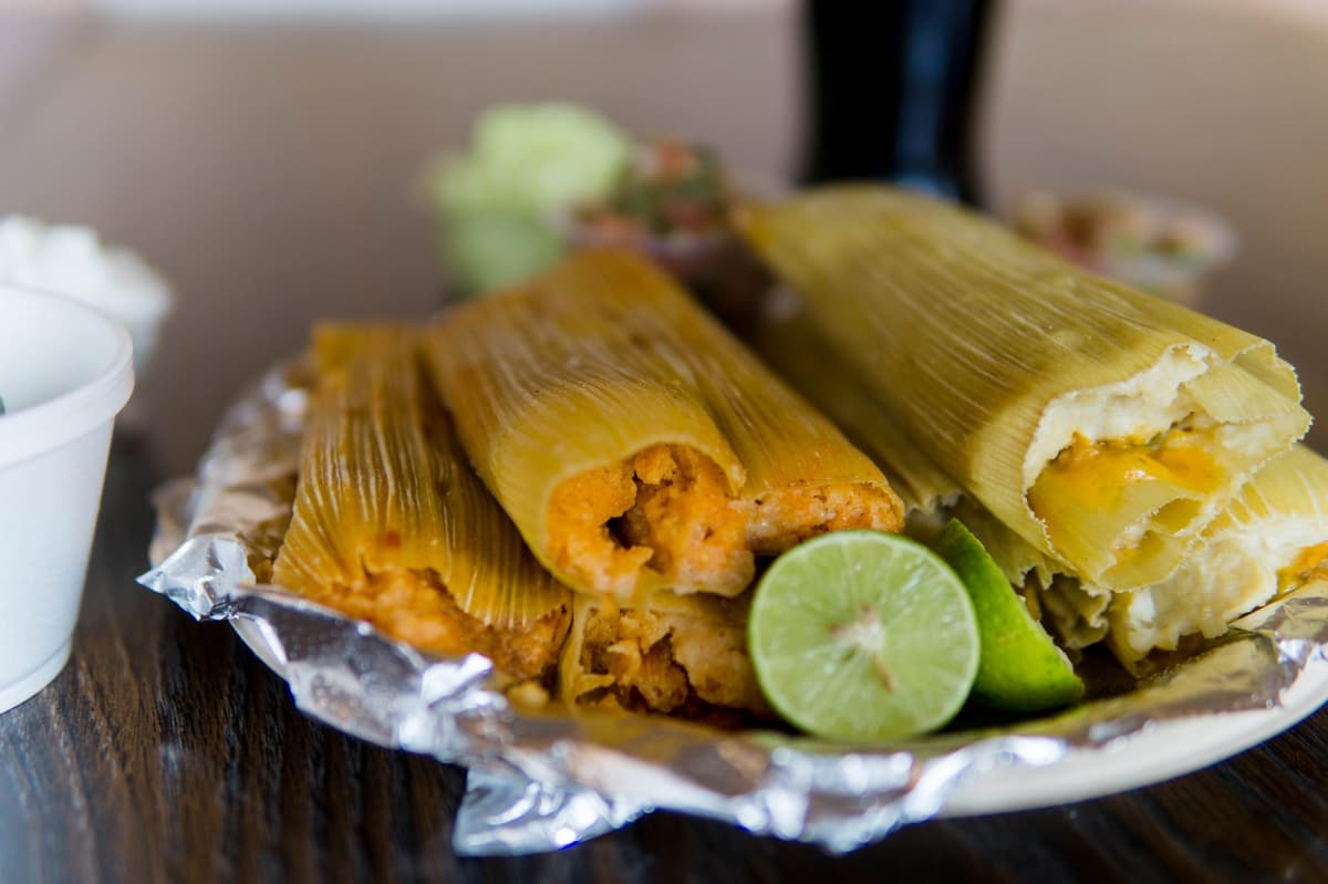 Tamales at St. Mary's Mexican Food (Credit: Brielle Farmer)