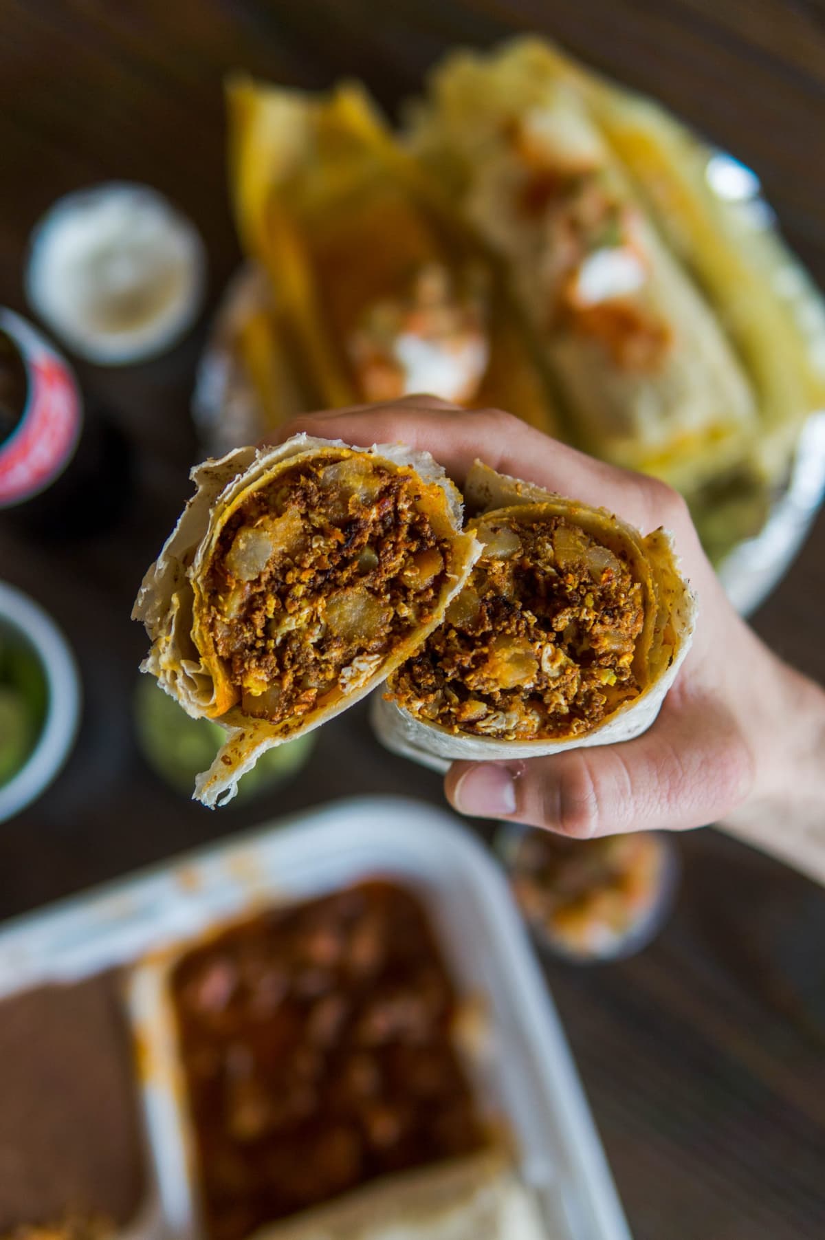 Burrito at St. Mary's Mexican Food (Credit: Brielle Farmer)