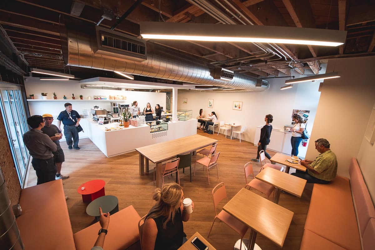 Interior at HeeMee Coffee + Bakery