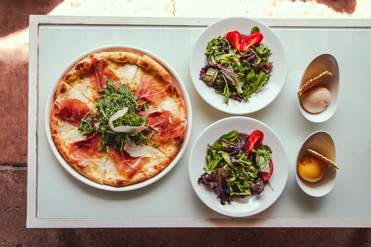 Various Summer special items at Tavolino