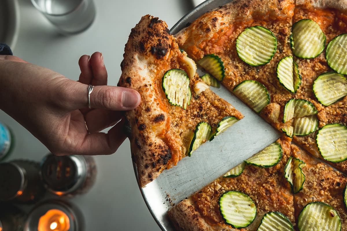 Za Zucca Pizza at Falora (Credit: Jackie Tran)