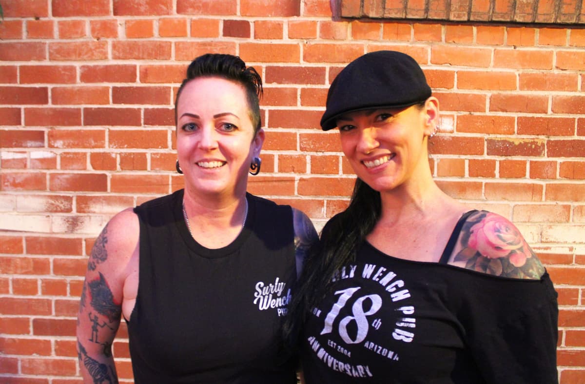 Co-owners, Steph Johnson and Jasmine Pierce
