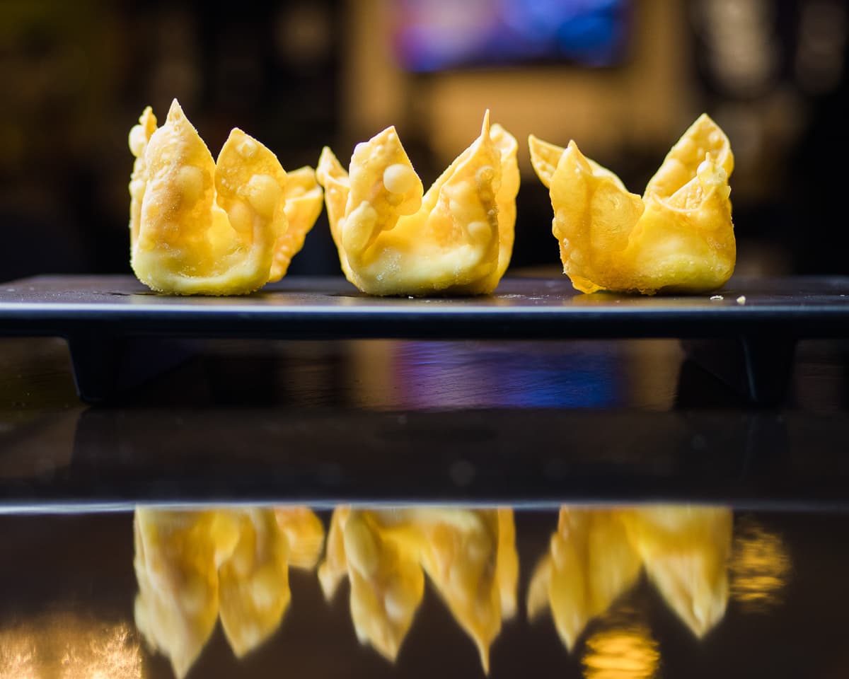 Crab puffs at Sushi Cortaro on River (Credit: Taylor Noel Photography)