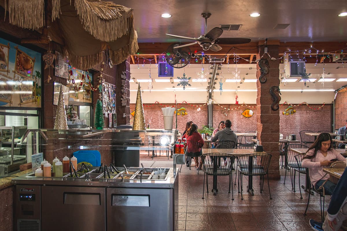 Interior at Taco Fish (Credit: Jackie Tran)