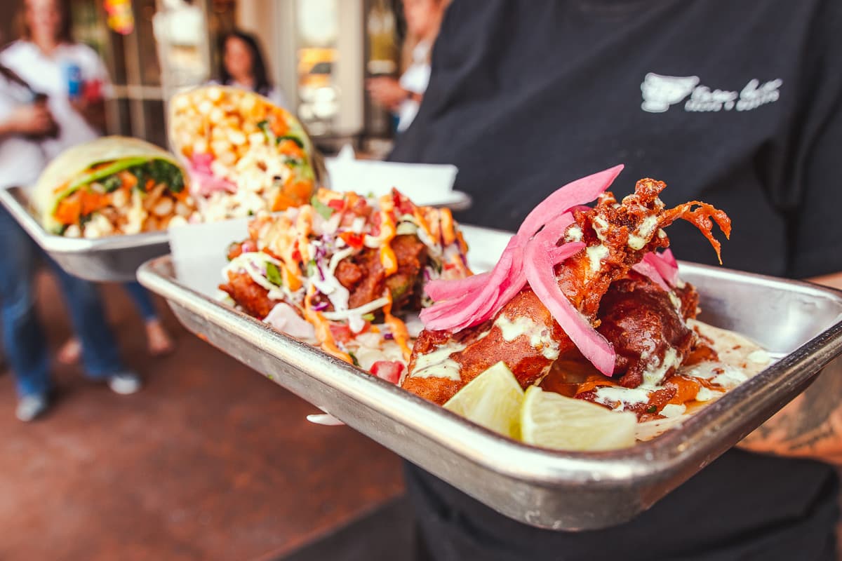 Fried Chicken Taco at Toro Loco