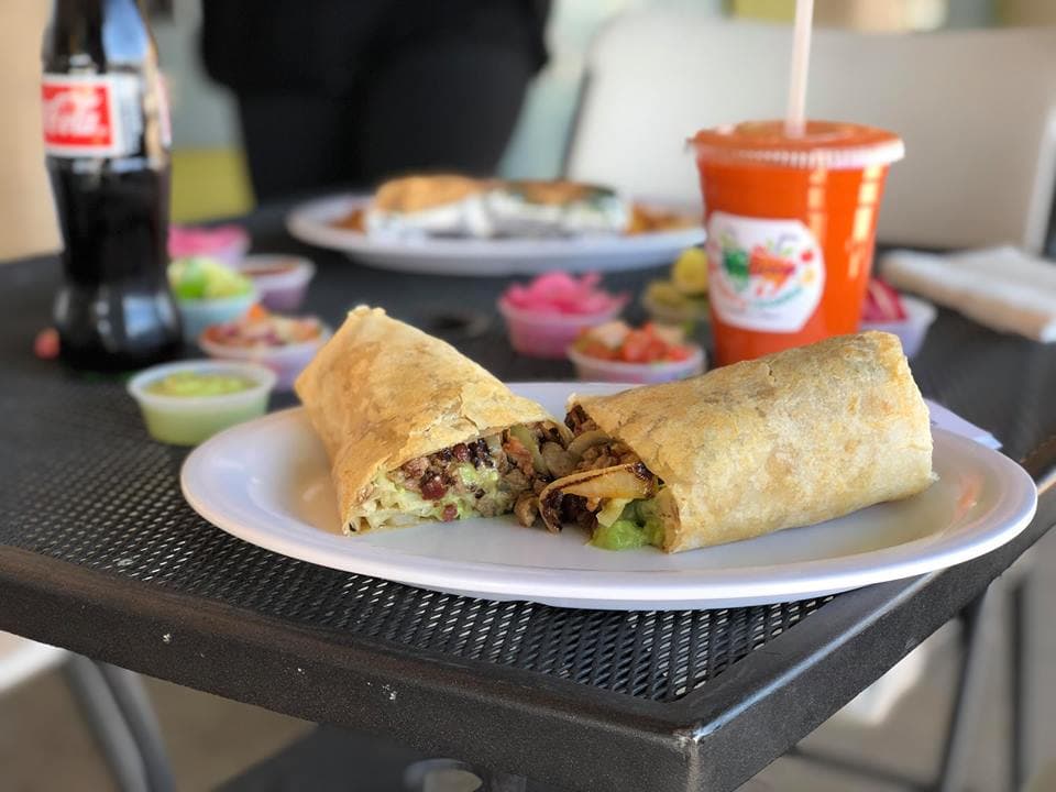 Zacatecas Burrito at Taqueria El Pueblito
