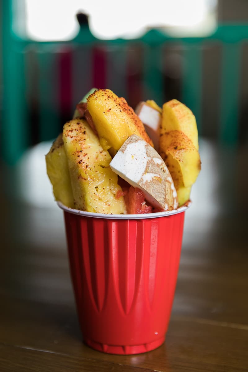 Pico de Gallo Fruit Cup at Taqueria Pico de Gallo (Credit: Taylor Noel Photography)
