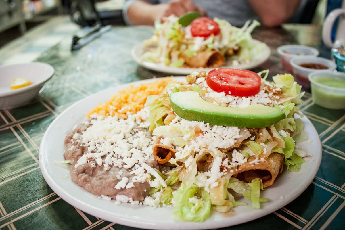 Potato Chicken Flautas at Francisco's De Noche (Credit: Chelsey Wade)