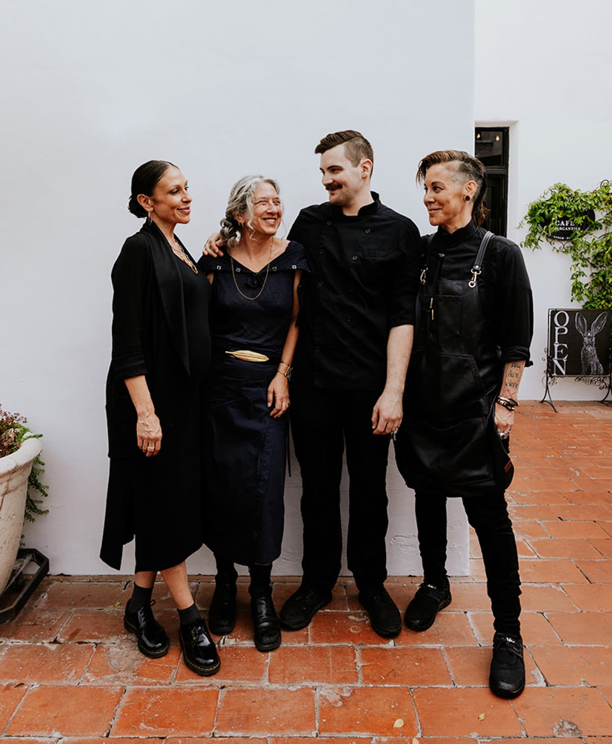 Janelle Gleeson, Sally Kane, Tanner Fleming & Keila Herrington (Photo by Anna Smirnova)