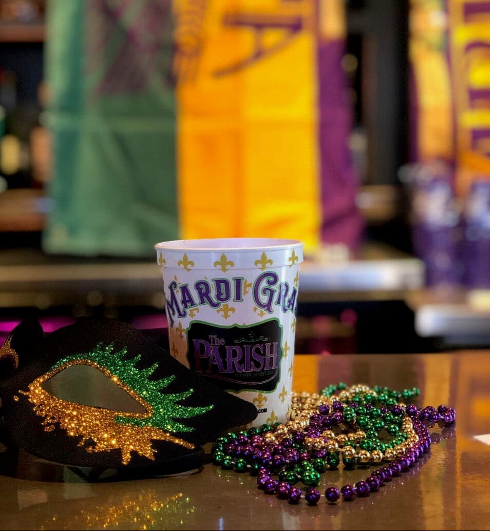 Mardi Gras at The Parish (Photo courtesy of The Parish)