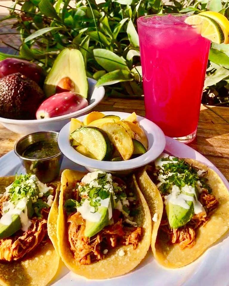 Tacos Chicken Tinga de Puebla at Seis Kitchen (Credit: Seis Kitchen)