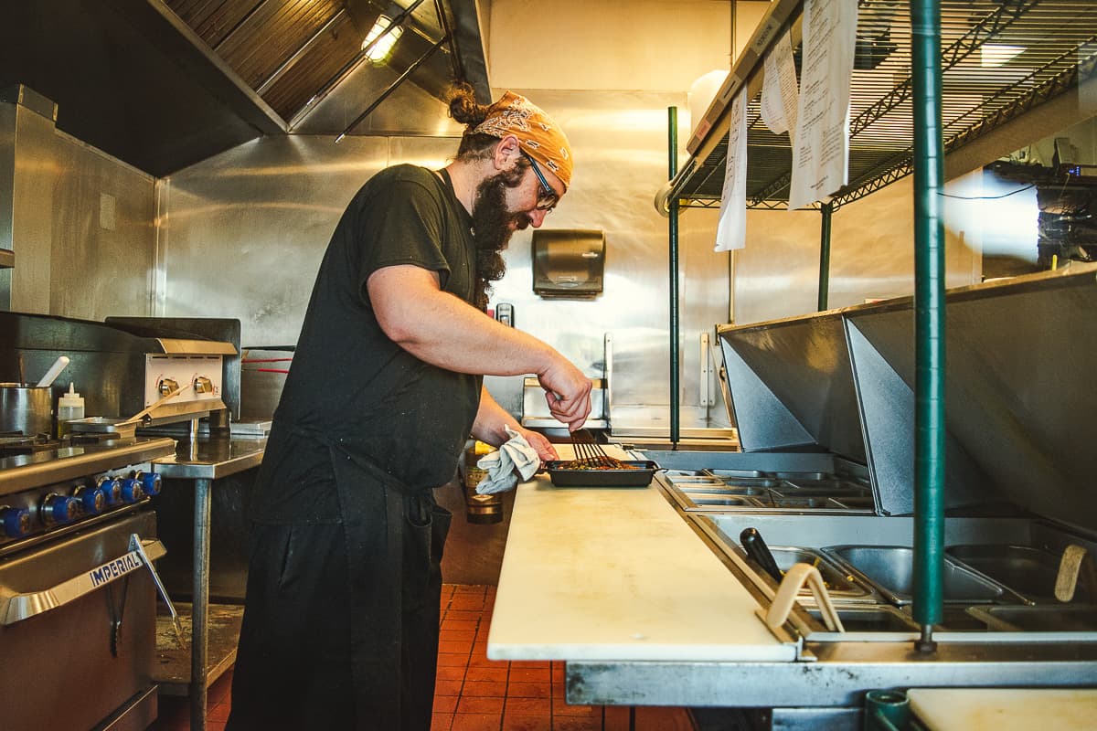 The Hidden Grill co-owner and chef Christopher McClain (Credit: Jackie Tran)