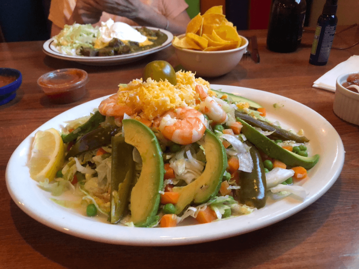 Topopo Salad at Guillermo’s Double L