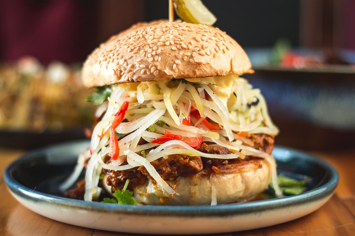 Carolina Pulled Pork Pibil Bunhugger at The Parish