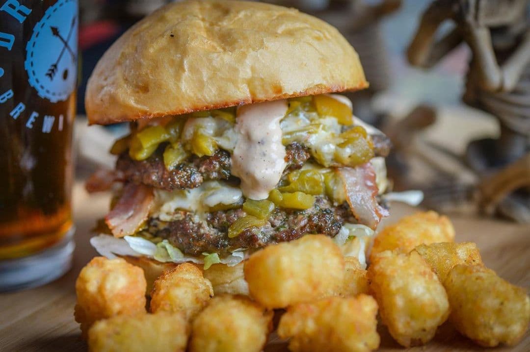 520 Burger (Photo courtesy of Thunder Bacon Burger Co.)